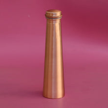 Load image into Gallery viewer, Sleek Design Copper Bottle by Yellow Tribe
